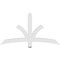 Ekena Millwork Davenport Architectural Grade PVC Gable Bracket, 60"W x 32 1/2"H x 2"D x 4"F, 13/12 Pitch GBP060X33X0204DAV00 - alternate 4
